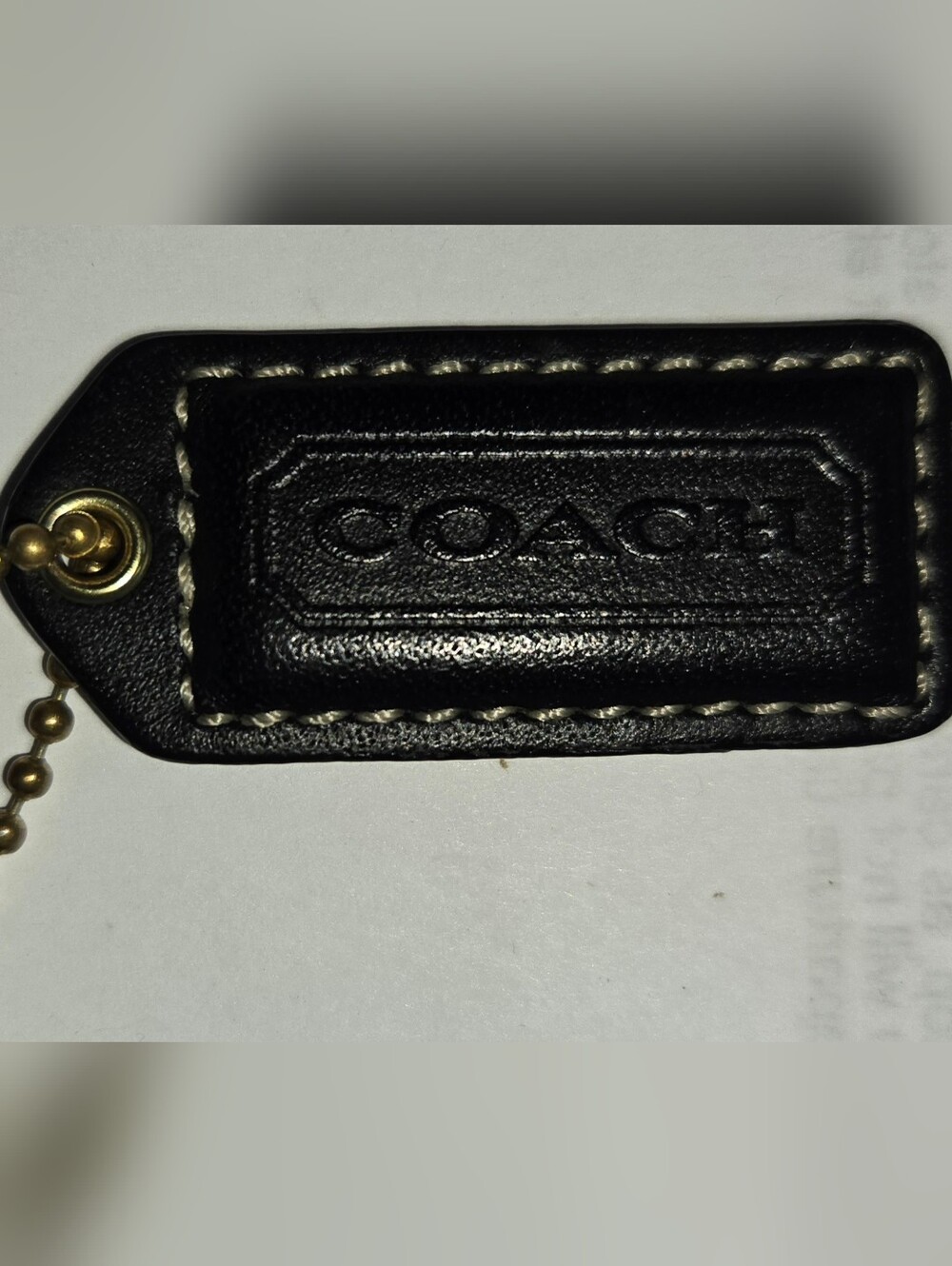 Coach Black Pebbled Leather Hobo Bag with Gold Hardware And Hang Tag - Picture 13 of 13